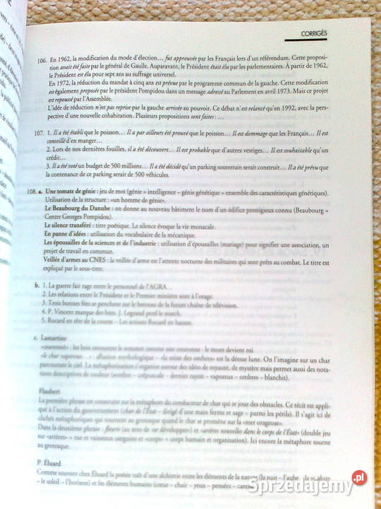 Le nouveau sans frontieres 4 miękka Książki do nauki języka obcego Warszawa