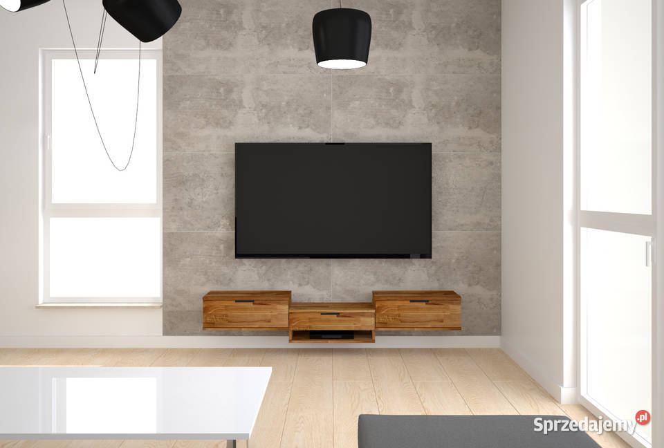 FLORO szafka RTV 186 moduł dąb 02 24cm