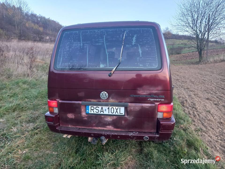Vw t4 syncro 25 benzyna z gazem klimatyzacja małopolskie Miechów