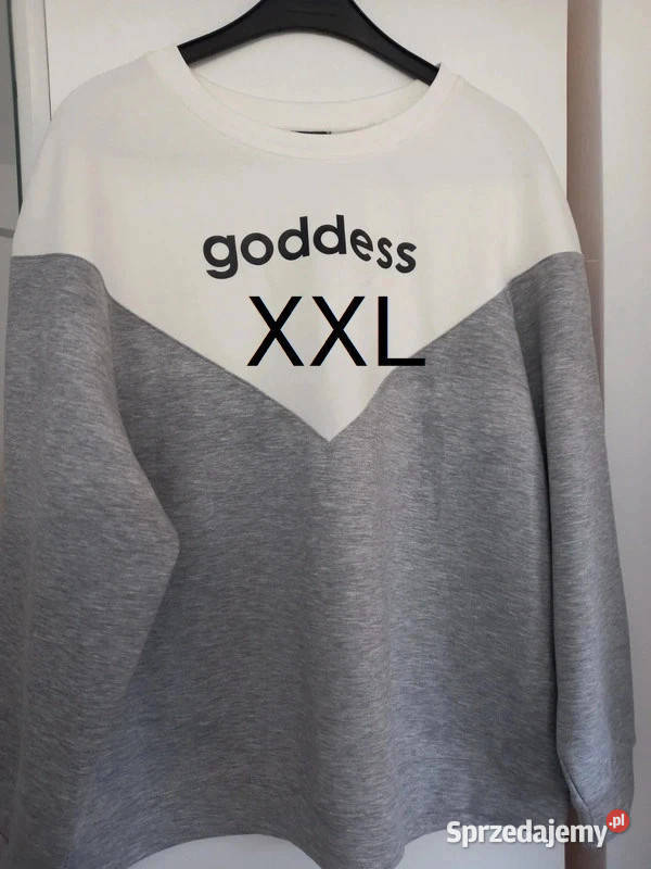 Bluza Damska Beloved Goddess XXL Nowa Szara Bydgoszcz