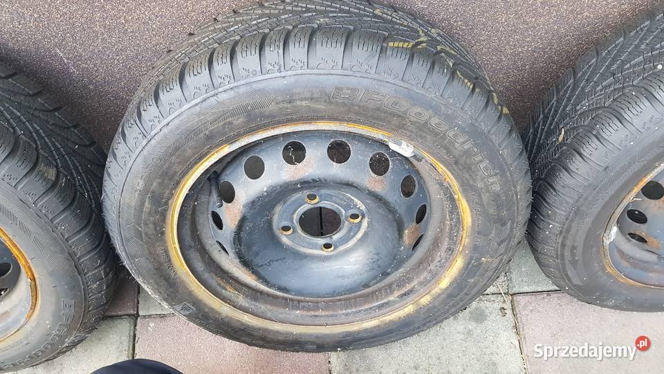 FELGI 14 Z OPONAMI ZIMOWYMI 14 175 65 4X100 stalowe małopolskie Kraków