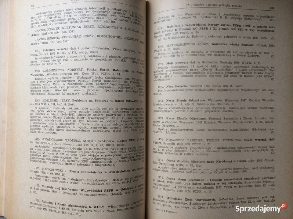 3582 Morze i Pomorze Książki Czasopisma Filmy Szczecin