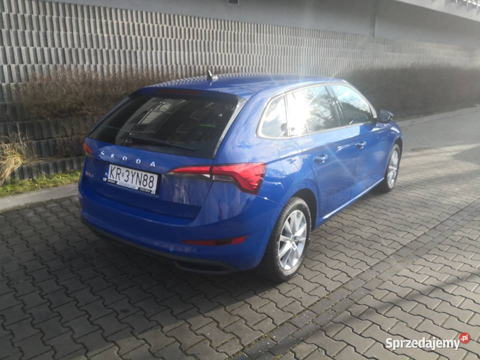Skoda Scala Ambition Serwis Aso Salon Nawigacja elektrochrom. lusterka boczne Kraków