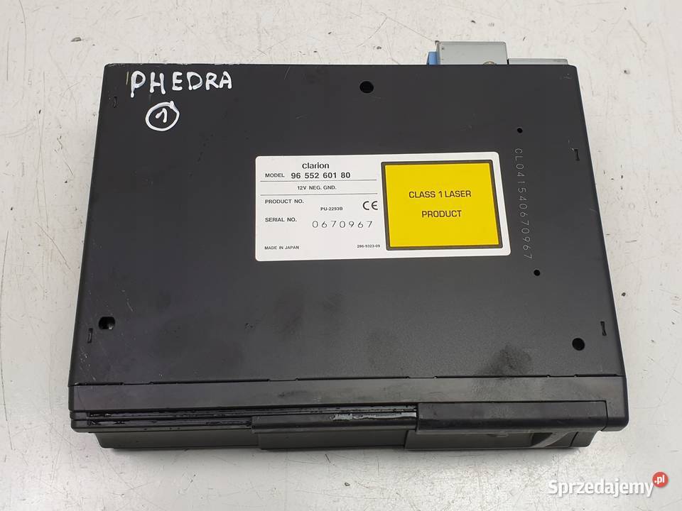 Lancia Phedra 22 JTD ZMIENARKA CD 9655260180 osobowe Chełm
