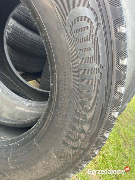 sprzedam opony 21570r225 CONTINETAL MS bieżnik 70 Rybnik