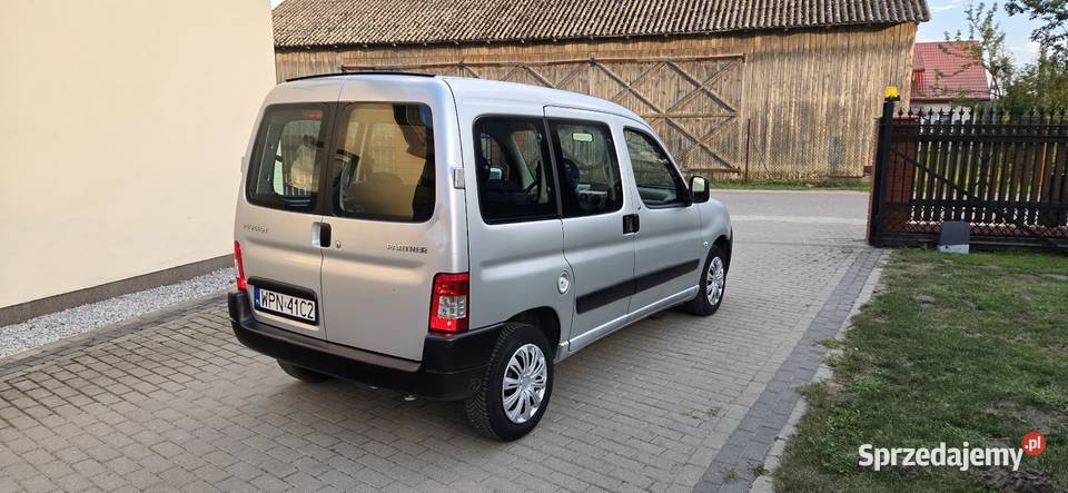 Peugeot Partner 14 benzyna LPG centralny zamek mazowieckie Płońsk