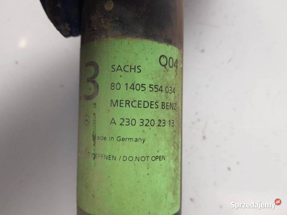 AMORTYZATOR LEWY TYŁ A2303202313 MERCEDES SL 350 Pozostałe Lipno