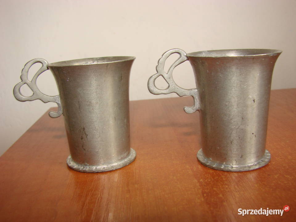 Artium Svenskt Tenn cynowe kieliszki 2