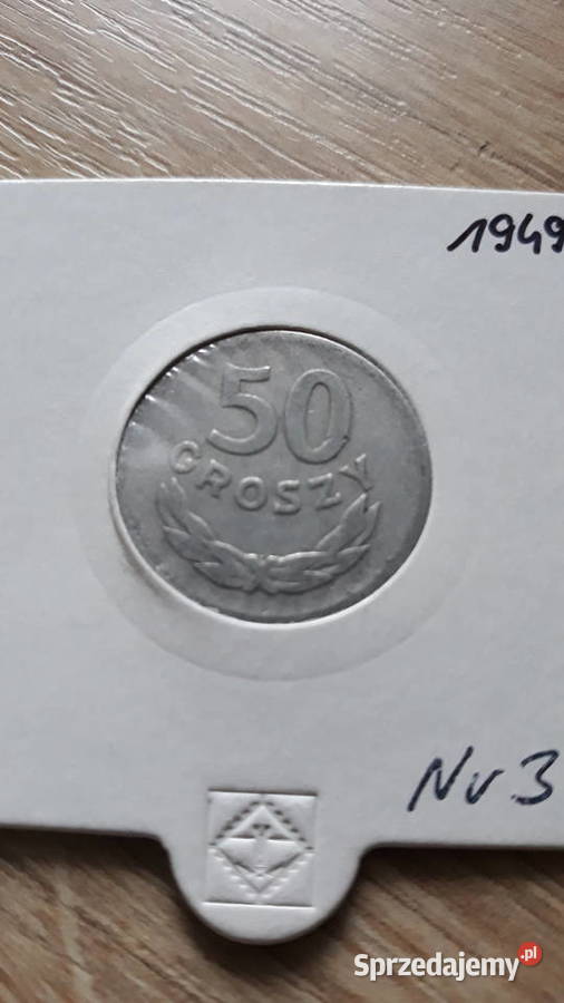 50 Groszy 1949 r 3 Konin