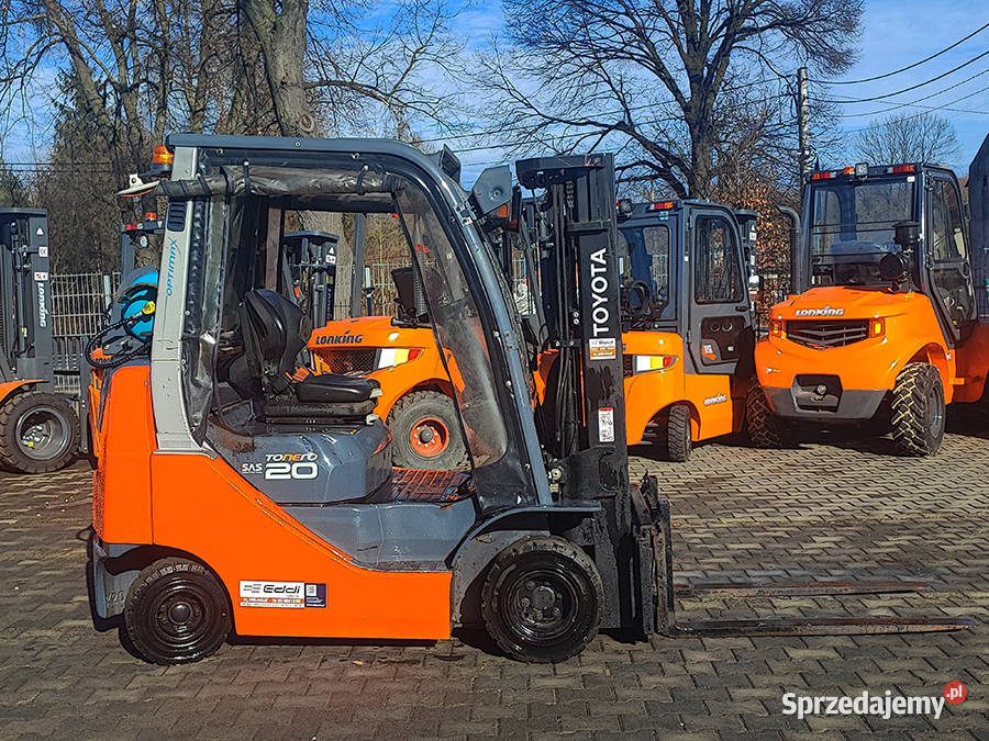 Wózek widłowy kompaktowy Toyota 028FGKF20 2 tony Wózki widłowe małopolskie
