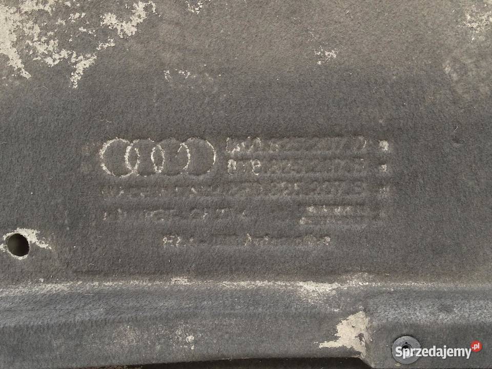 OSŁONA PŁYTA DOLNA PODWOZIA LEWA AUDI A4 B8 A5