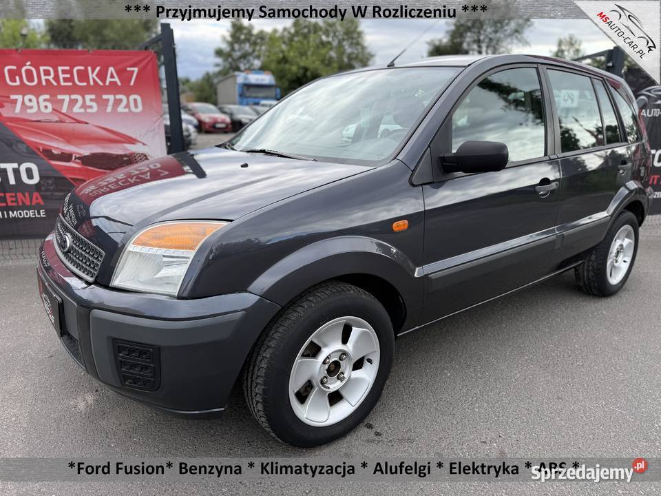 Ford Fusion 14 Benzyna 2007 Klima Alufelgi Zarejestrowany w Polsce Poznań