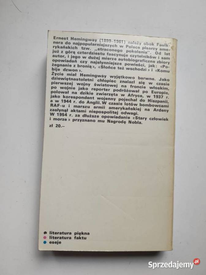 49 opowiadań Ernest Hemingway Pozostałe