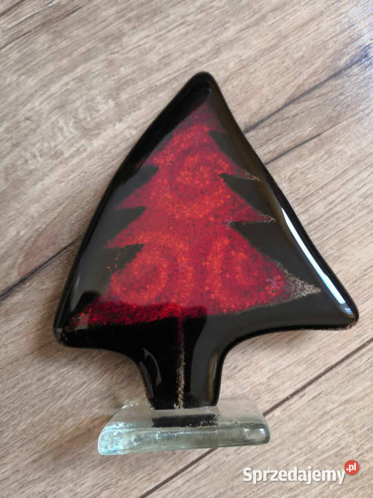 Choinka szklana szkło idealna na prezent Krosno sprzedam