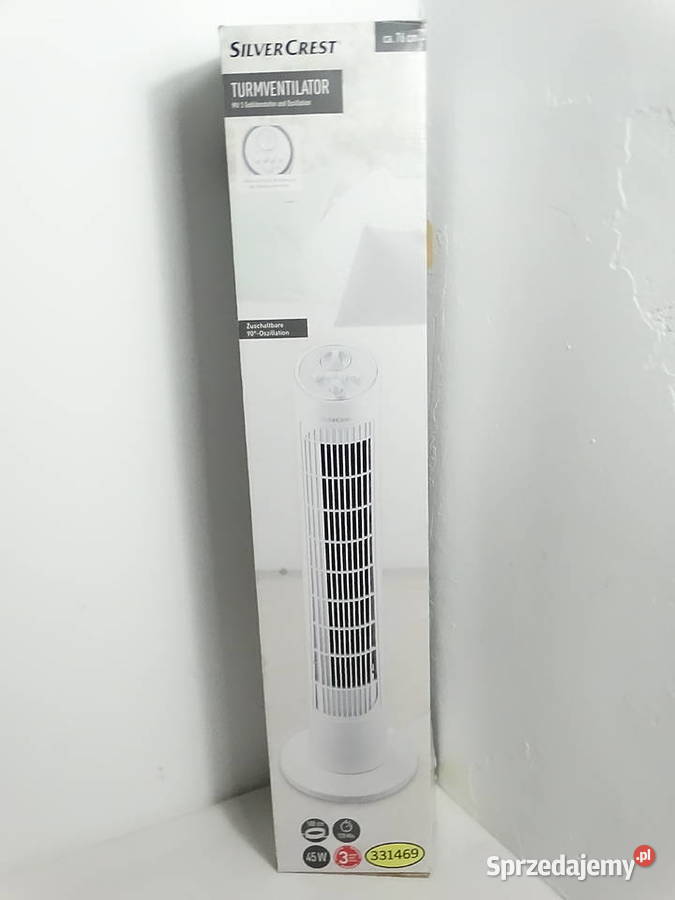 Wentylator kolumnowy SilverCrest stv 45 d5 45W Biłgoraj