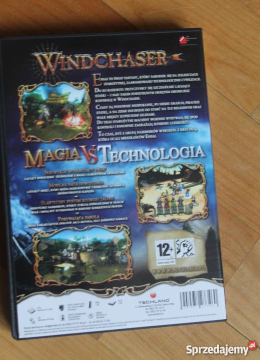 WINDCHASER Magia technologia Strategia RPG PC Nowa Iwiczna sprzedam