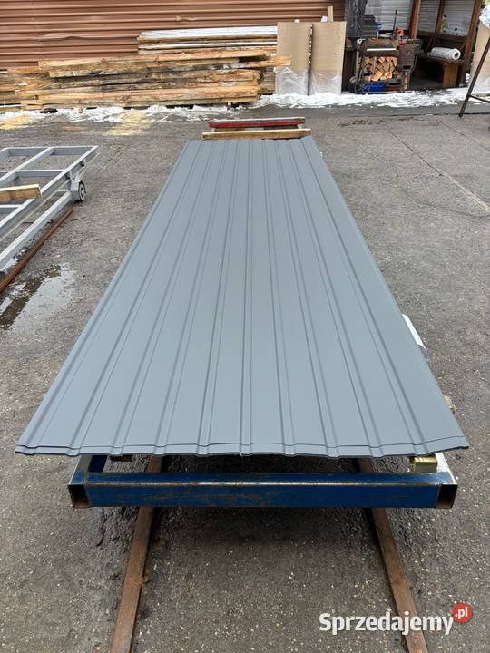 Blacha trapezowa T8 7016 Mat blacha na ściany Kutno