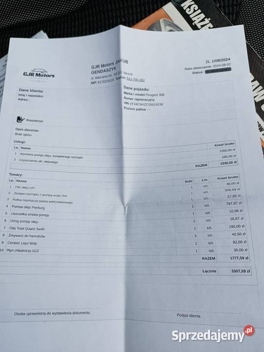 Sprzedam Peugeot 308 Hatchback Jarocin