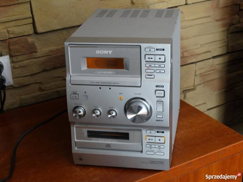 Wieża Sony CMTCP100 mocna i sprawna WYSYŁKA Jasło