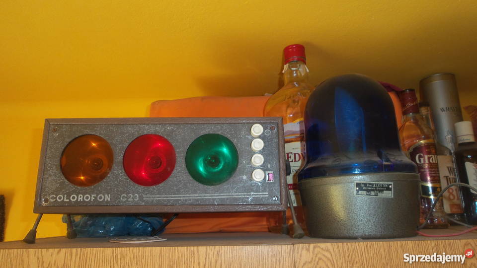 Zestaw Colorofon C23 Kogut Milicyjny Elektra PRL