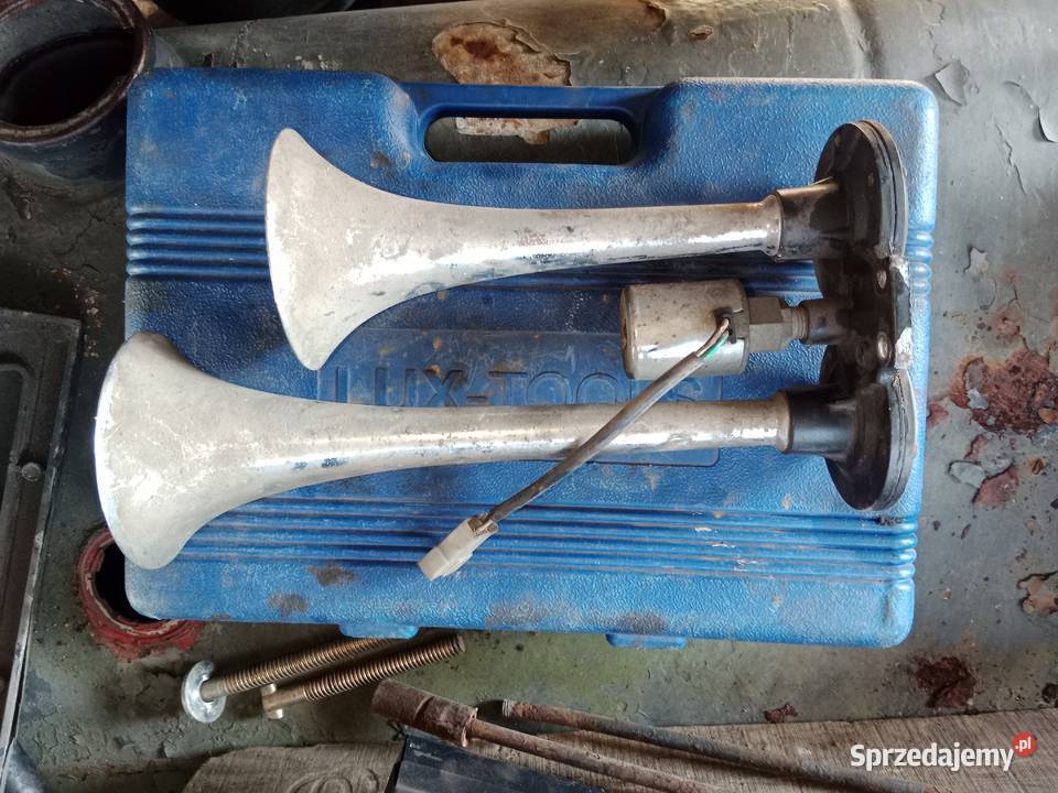 SYGNAŁ PNEUMATYCZNY TRĄBKA PODWÓJNY FANFARA