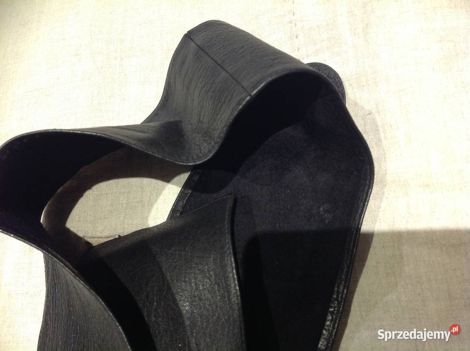 Czarny Pasek Skórzany Damski r SSM skóra Dla kobiet Nowa Sól sprzedam