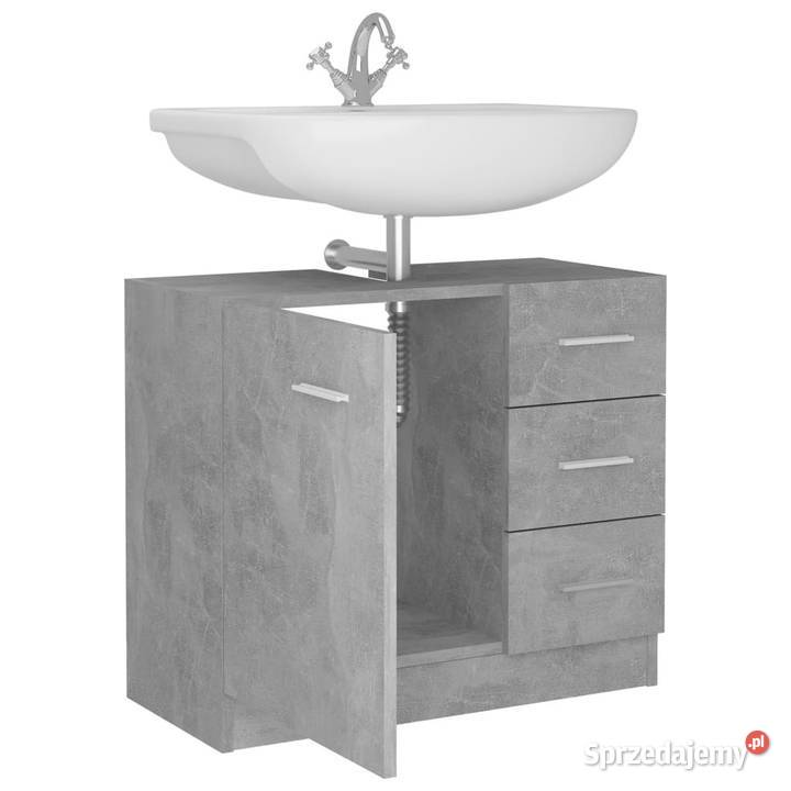Szafka pod umywalkę szarość betonu 63x30x54 Warszawa