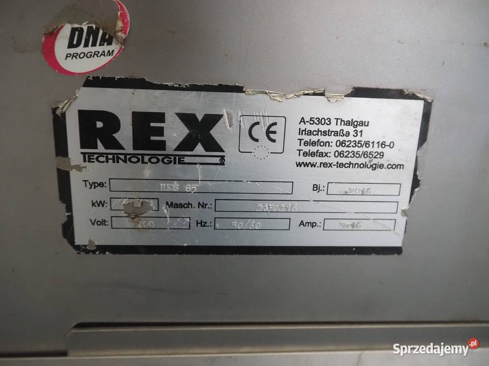 Rex RKS 85 System podwieszania i odkręcania Krotoszyn sprzedam