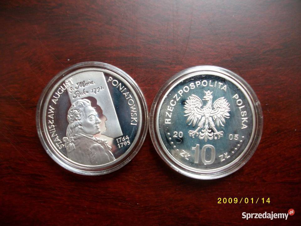 10 x 2 Stanisław August Poniatowski Ag 925 1414 małopolskie Kraków