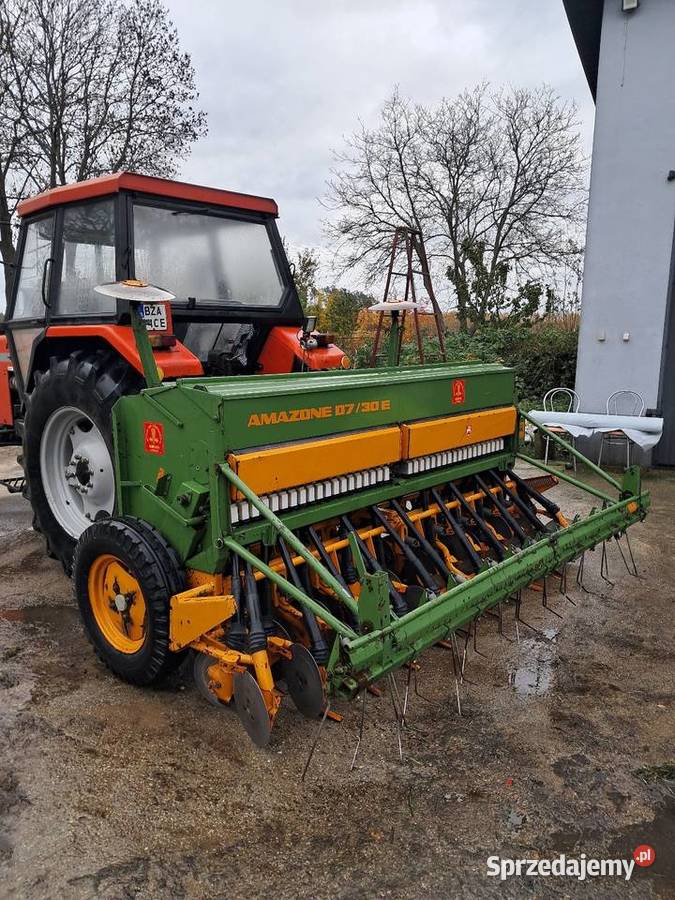 Siewnik do zboża Amazone D7 30E talerzowy podlaskie Zambrów sprzedam