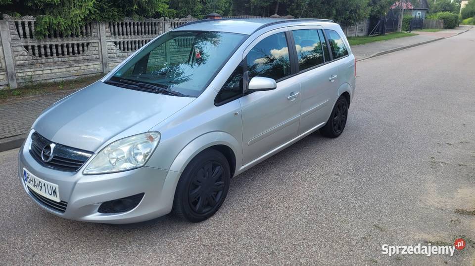 Opel zafira 2008 16 benzyna 7mio osobowyhak autoalarm Hajnówka sprzedam