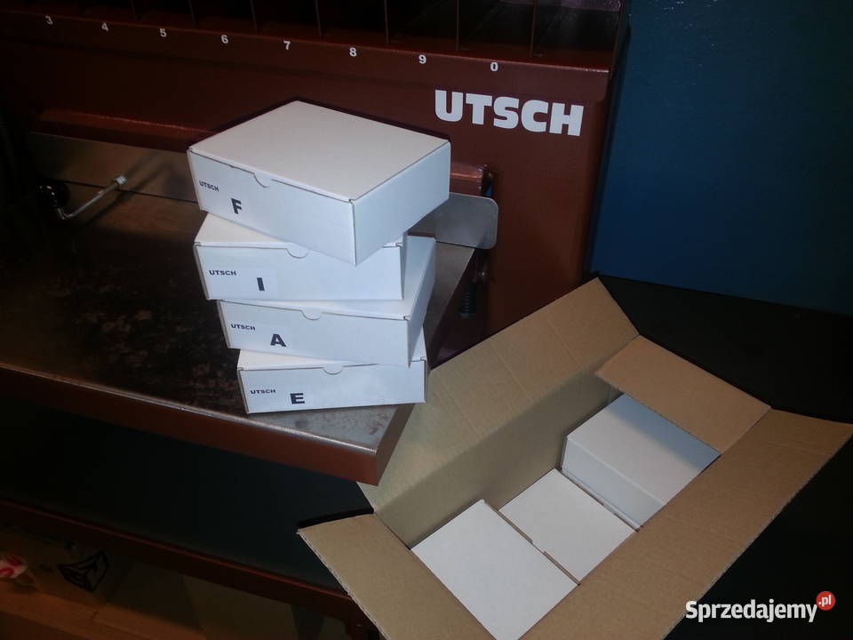 Maszyny do tablic rejestracyjnych UTSCH super Produkcja Warszawa