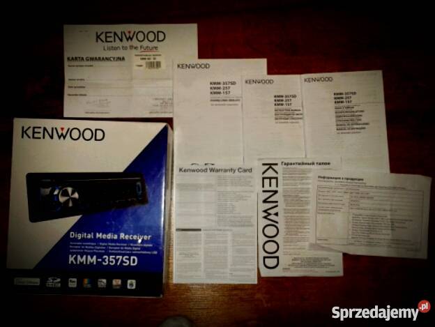 Radio Samochodowe KENWOOD KMM357SD śląskie Jastrzębie-Zdrój