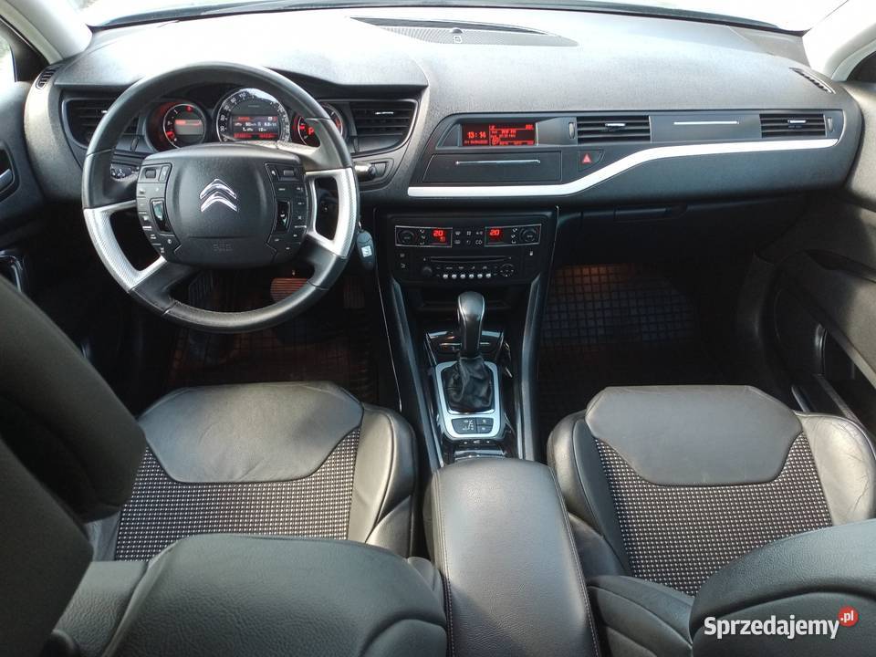 Citroen C5 Lift Exclusive Automat Serwis przyciemniane szyby Łuków sprzedam