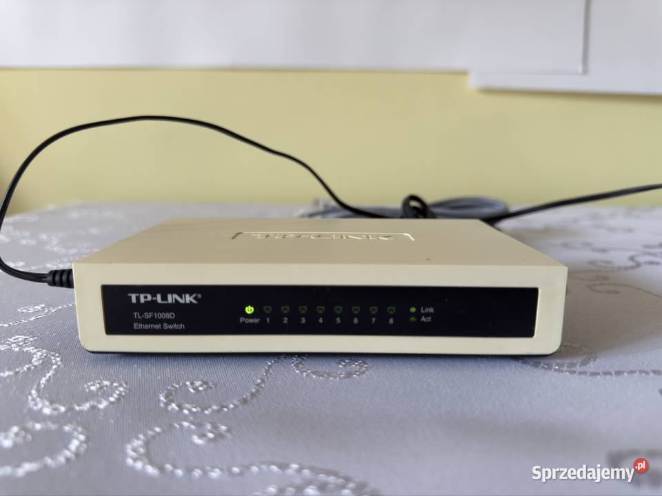 Switch TPLink TLSF1008D 8portowy Fast Ethernet śląskie Czerwionka-Leszczyny