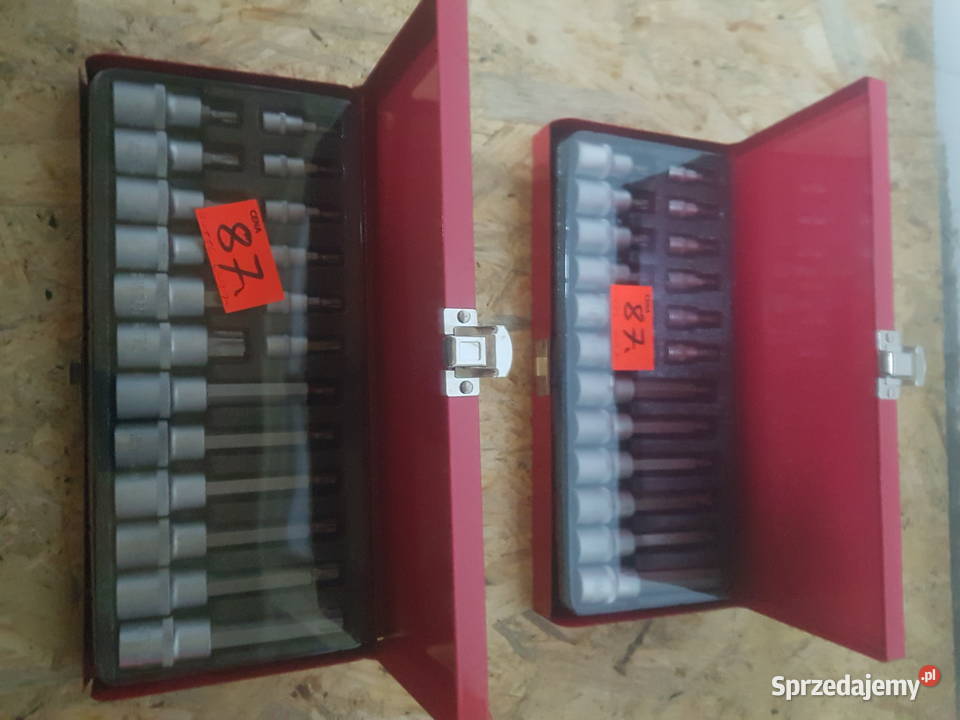 Zestaw Kluczy Torx 18 sztuk Bussole 12 14 Głogowa