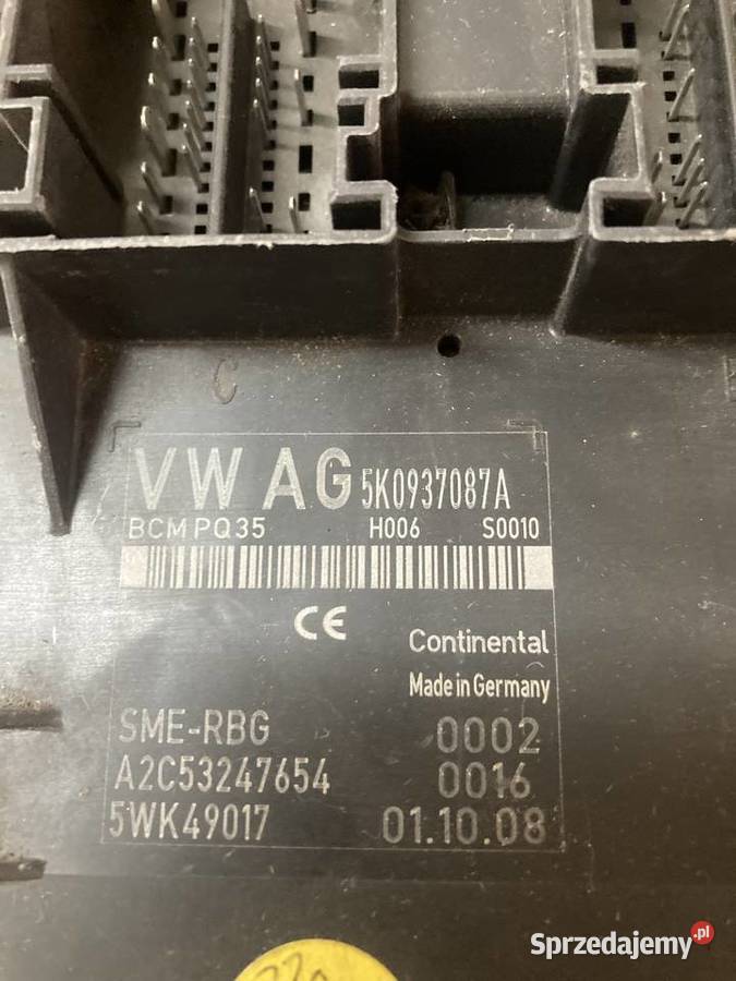 MODUŁ KOMFORTU SKODA SUPERB II VW AUDI Pozostałe Rakoniewice