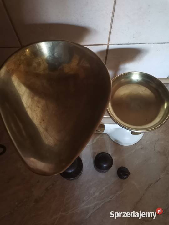 Stara waga szalkowa ART DECO małopolskie Kraków