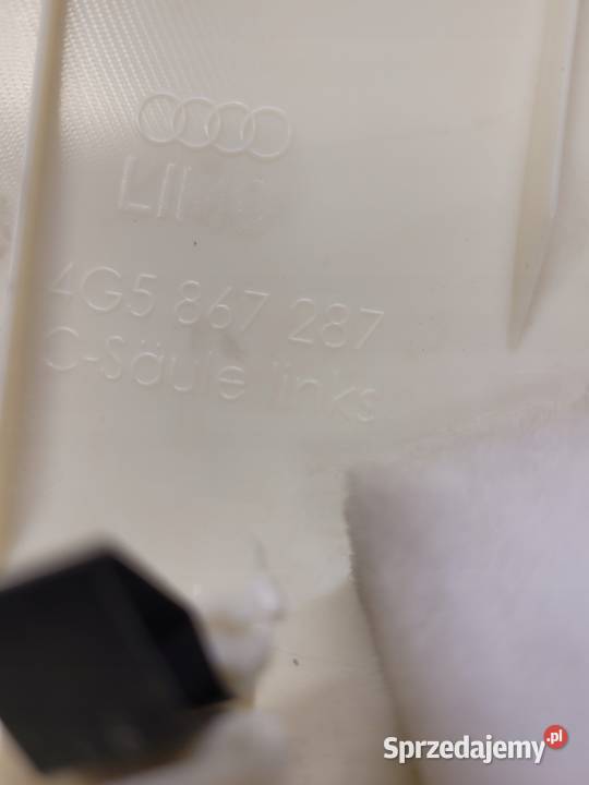 OSŁONA SŁUPKA LEWY TYŁ AUDI A6 C7 4G5867287 Przystajń