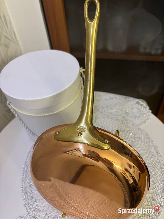 Patelnia miedziana AGD drobne Sędziejowice