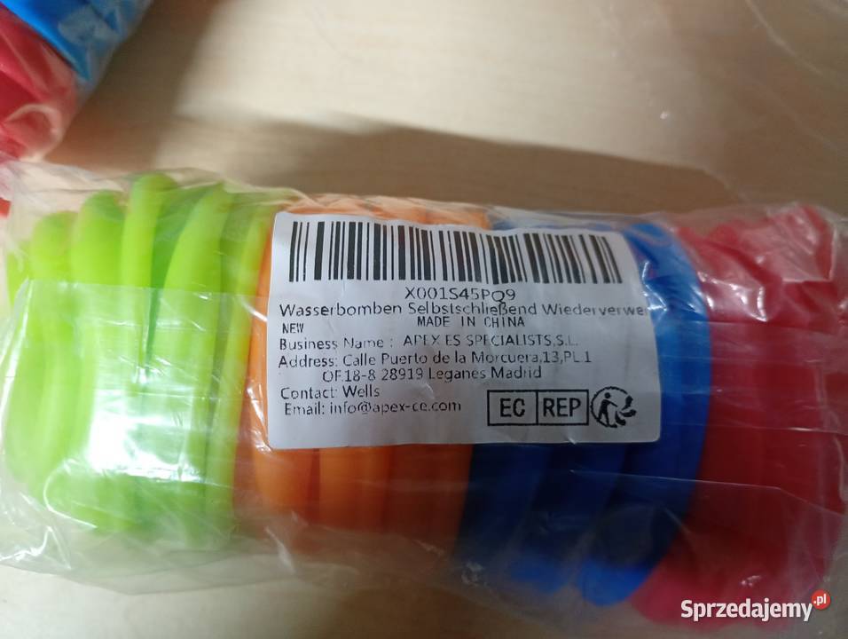 Wielorazowe balony wodne x5 opakowań mazowieckie Przysucha