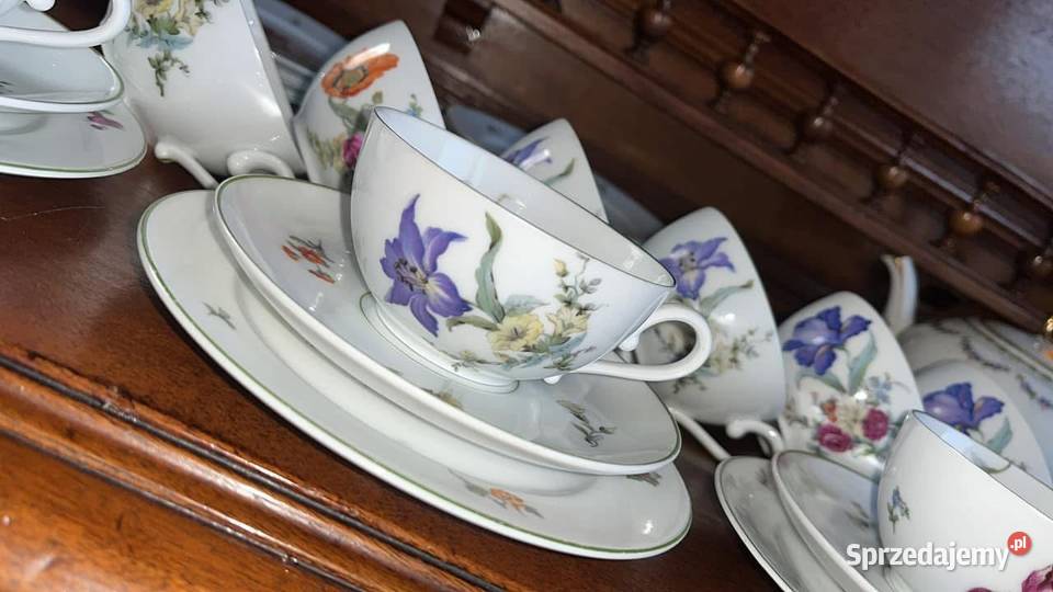 Filiżanka z talerzykiem Rosenthal Bavaria Syg Gdańsk