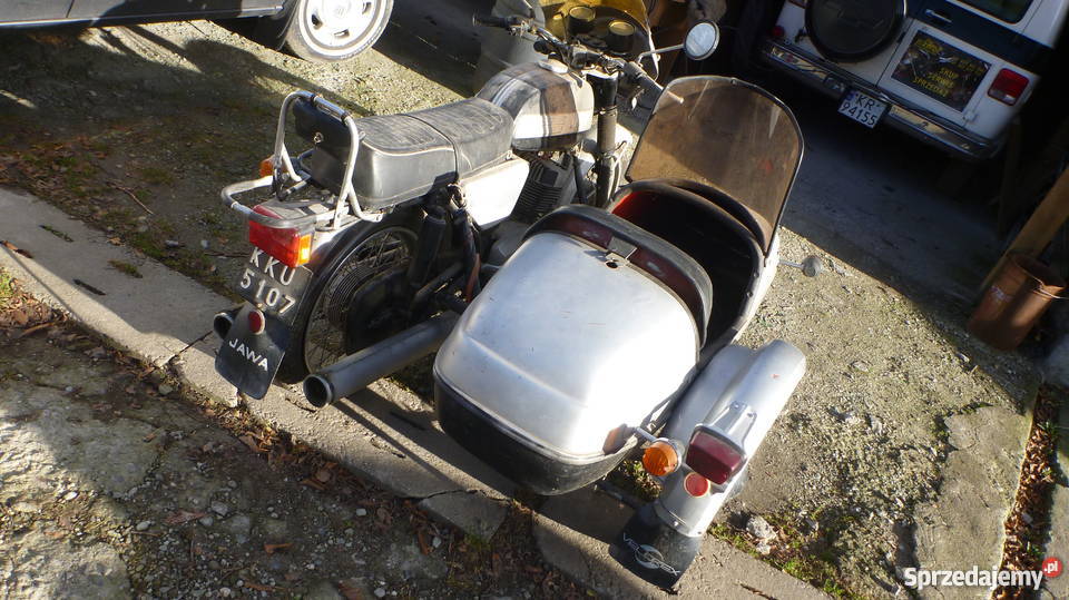 JAWA 350 DE LUX VELOREX 562 z wózkiem bocznym Sławkowice