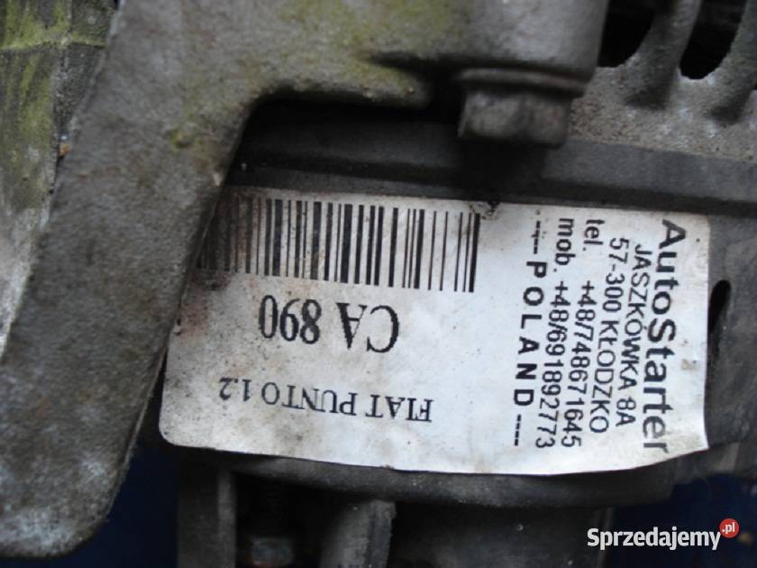 punto 2 12 z 2000 alternator Myszków