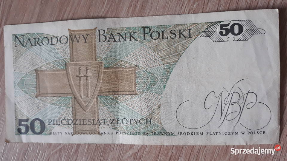 50 złotych 1 XII 1988 r seria GP Konin sprzedam