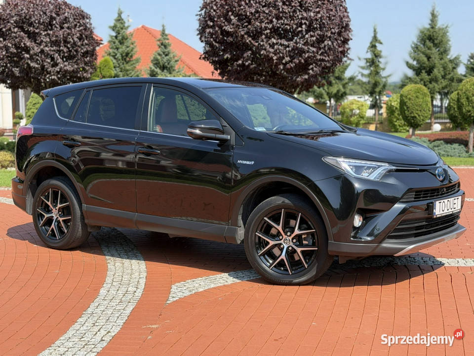Toyota RAV4 Hybrid AWD Wersja PRESTIGE Full relingi dachowe Widełki