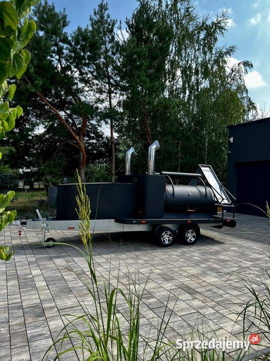Smoker Mobilny Grill Route66Grill Texas 4 XXL wielkopolskie Golęczewo sprzedam