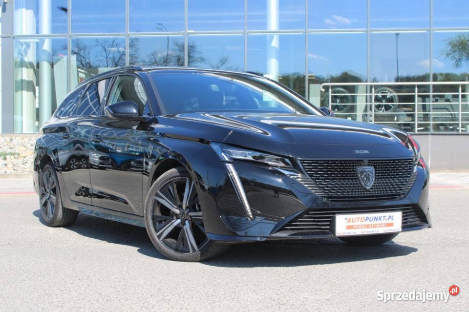 Peugeot 308 2022r El Fotel z Pamięcią Panorama małopolskie Kraków
