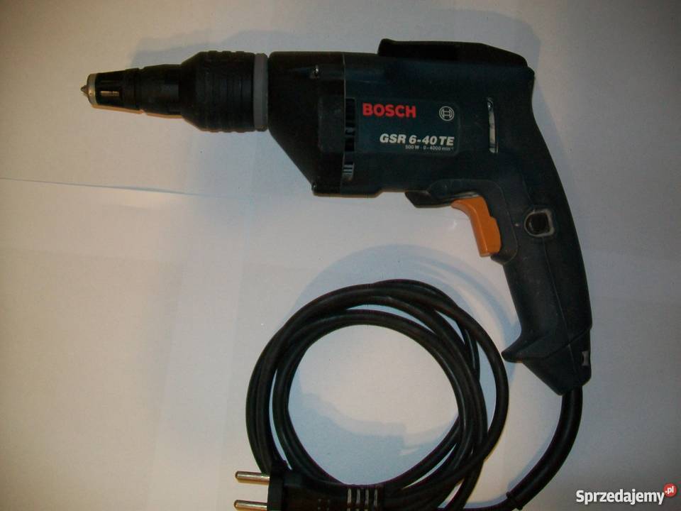 Bosch GSR 6-40 TE wkrętarka sieciowa do płyt g/k