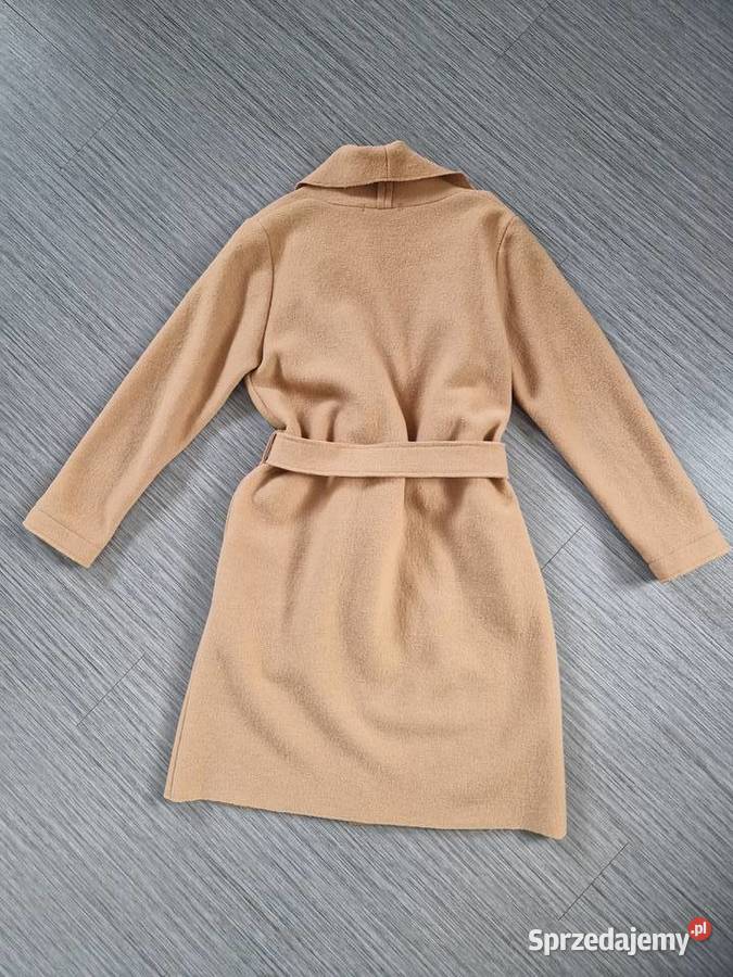 Wełniany płaszcz w rozmiarze 38 Kurtki i płaszcze zachodniopomorskie Nowogard sprzedam